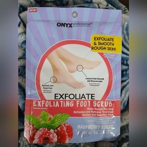 Exfoliating foot scrub